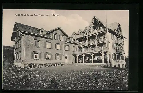 AK Flums, Alpenkurhaus Gamperdon