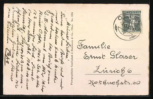 AK Olten, Sanatorium Allerheiligenberg