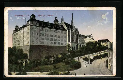 AK Altburg /S.-A., Herzogl. Schloss