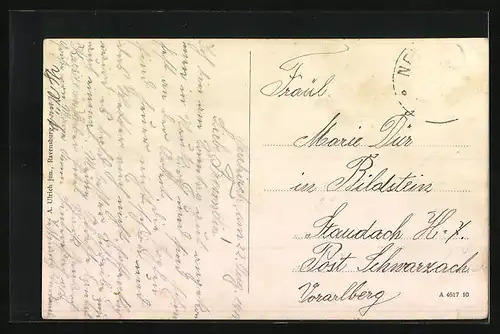 AK Neukirch bei Tettnang, Ortsansicht mit Kirche