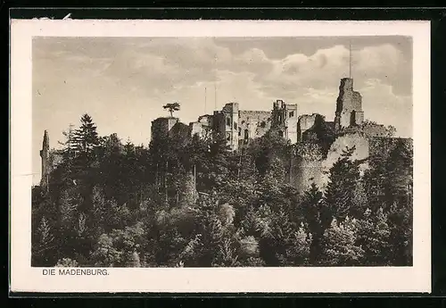 AK Eschbach, Blick zur Madenburg