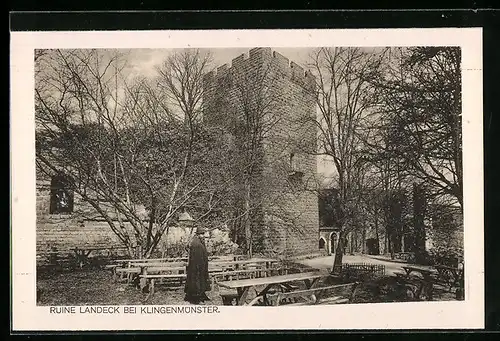 AK Klingenmünster, Ruine Landeck