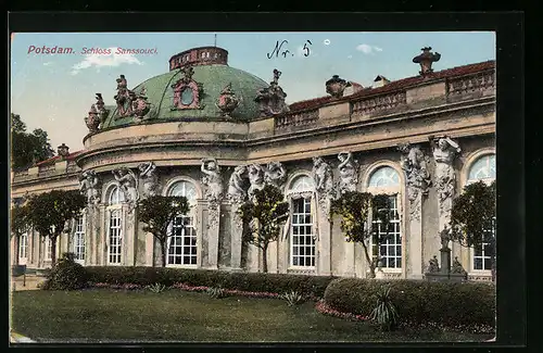 AK Potsdam, Schloss Sanssouci