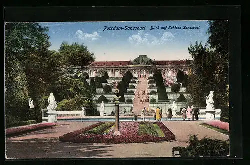 AK Potsdam, Schloss Sanssouci