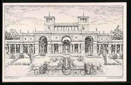 AK Potsdam, Sanssouci, Orangerie