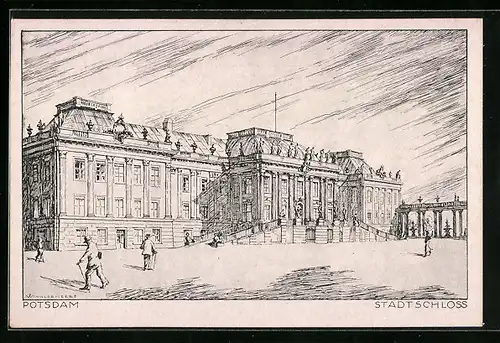 AK Potsdam, Stadtschloss