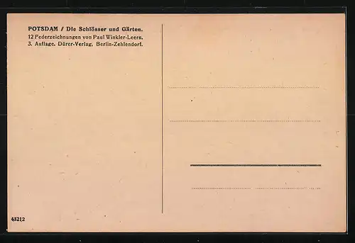 AK Potsdam, Stadtschloss