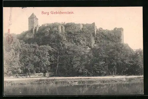 AK Halle / Saale, Burg Giebichenstein