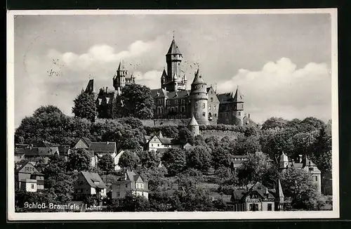 AK Braunfels / Lahn, Schloss Braunfels