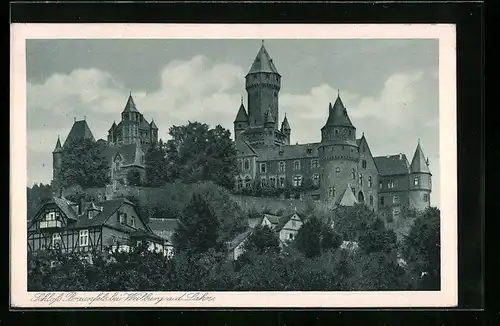 AK Braunfels / Lahn, Schloss Braunfels