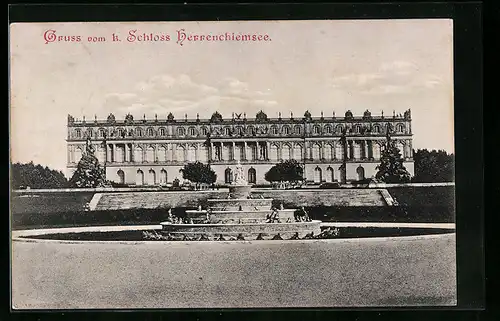 AK Herrenchiemsee, Königl. Schloss Herrenchiemsee