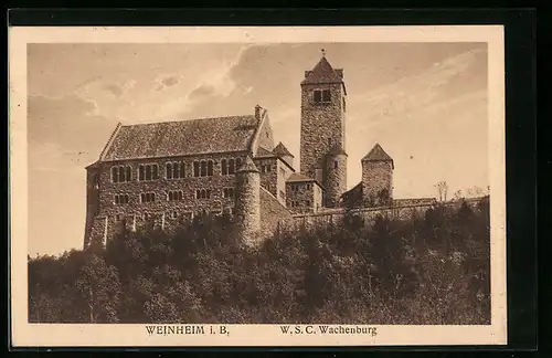 AK Weinheim i. B., W. S. C. Wachenburg