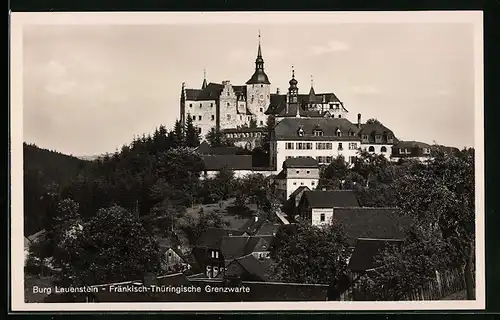 AK Burg Lauenstein, Fränkisch-Thüringische Grenzwarte