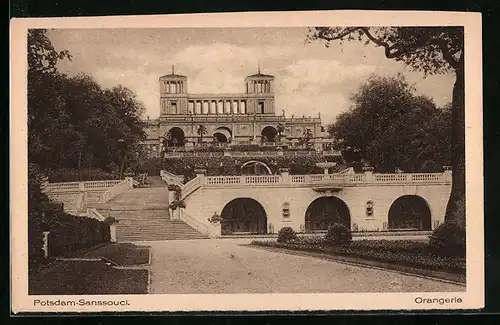 AK Potsdam, Sanssouci, Orangerie