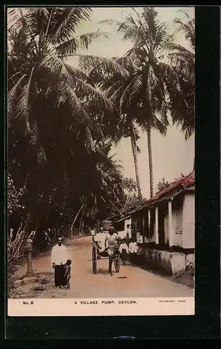AK Ceylon / Sri Lanka, A Village Pump