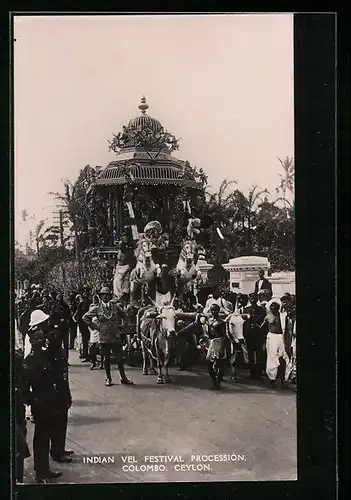 AK Colombo, Indian Vel Festival Procession