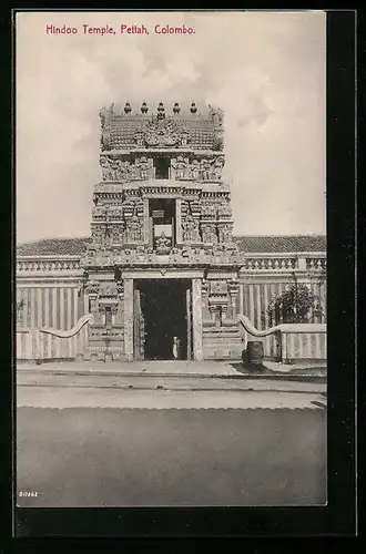 AK Colombo, Hindoo Temple Pettah