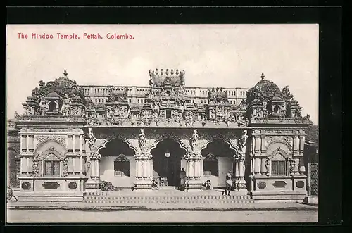 AK Colombo, The Hindoo Temple, Pettah