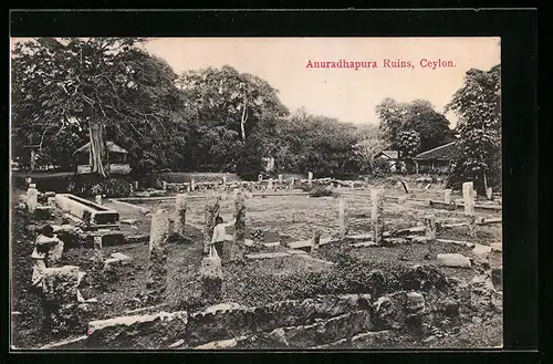 AK Anuradhapura, Ruins