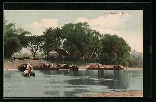 AK Ratnapura, River Scene
