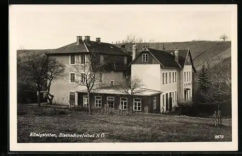 AK Königstetten, Eisenschwefelbad Eisenbad