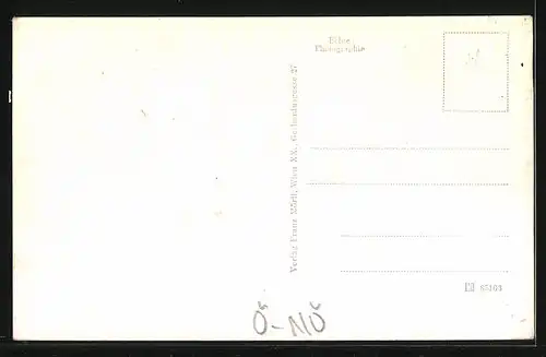 AK Karlstein a. d. Thaya, Ortsansicht aus der Vogelschau