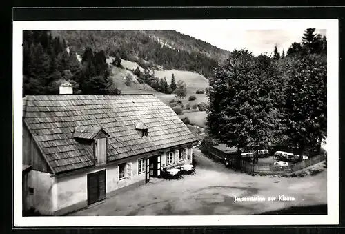 AK Rohr im Gebirge, Jausenstation zur Klause