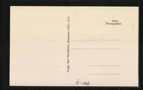 AK Edlitz, Ortspartie aus der Vogelschau