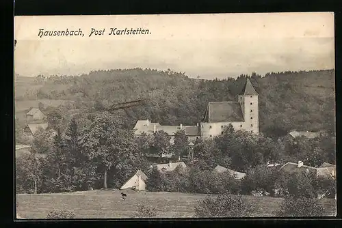 AK Hausenbach, Blick zur Kirche