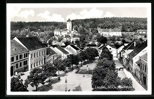 AK Litschau, Stadtplatz