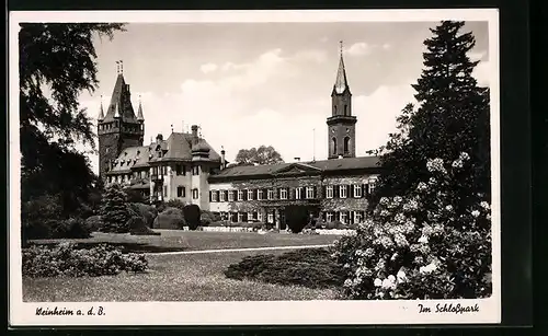 AK Weinheim a. d. B., Schlosspark