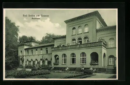 AK Bad Soden am Taunus, Badehaus