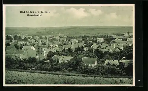 AK Bad Soden am Taunus, Gesamtansicht