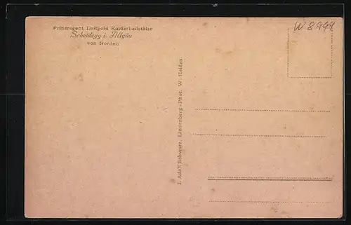 AK Scheidegg i. Allgäu, Prinzregent Luitpold Kinderheilstätte
