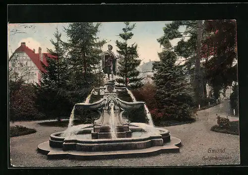 AK Gmünd, Geigerbrunnen