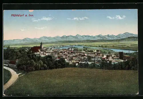 AK Mühldorf a. Inn, Gesamtansicht