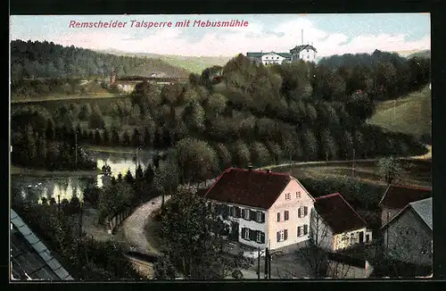 AK Remscheid, Remscheider Talsperre mit Mebusmühle