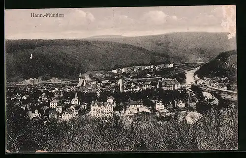 AK Hann.-Münden, Gesamtansicht