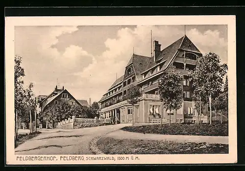 AK Feldberg / Schwarzwald, Hotel Feldbergerhof