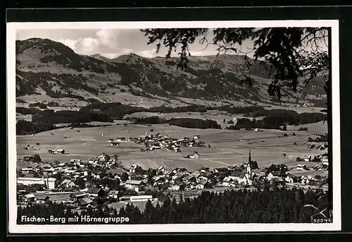 AK Fischen-Berg, Ortsansicht mit Hörnergruppe