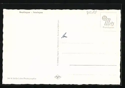 AK Reutlingen, Gesamtansicht