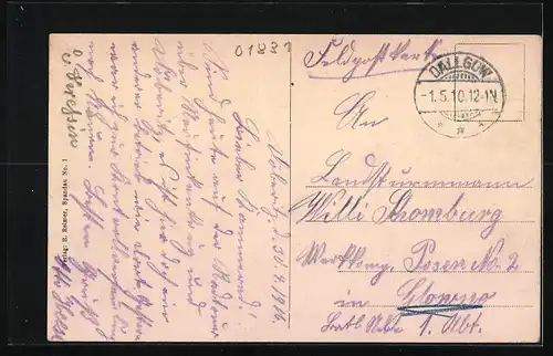 AK Döberitz, Truppenübungsplatz, Barackenlager aus der Vogelschau