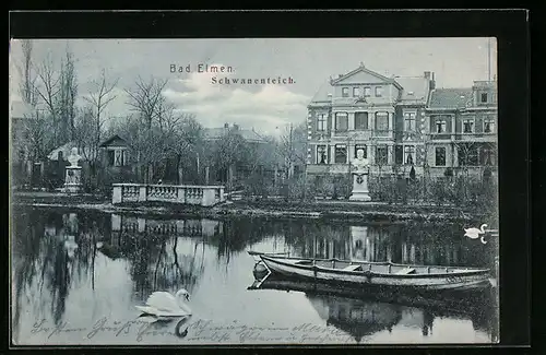 AK Bad Elmen, Schwanenteich