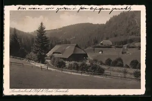 AK Bad Teinach, Lautenbach Hof
