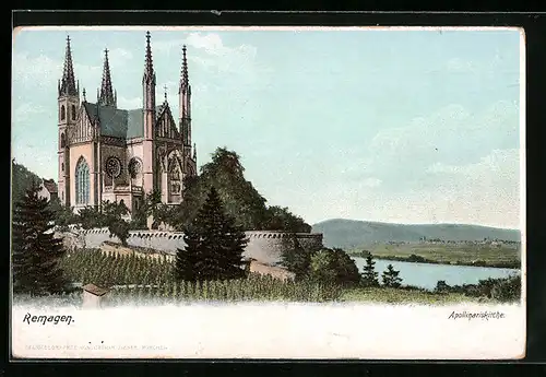 AK Remagen, Apollinariskirche