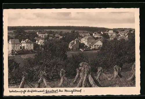 AK Hardert /Rengsdorf, Ortsansicht aus der Vogelschau