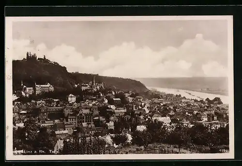 AK Linz / Rhein, Totalansicht