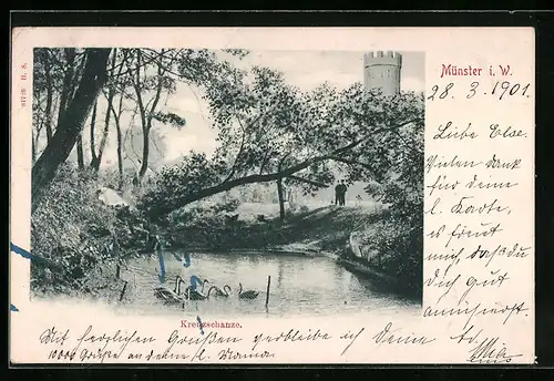 AK Münster i. W., Kreuzschanze