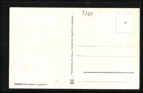 AK Göppingen, Strassenpartie mit Sauerbrunnen
