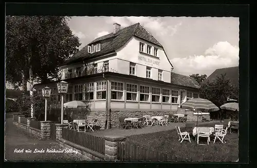 AK Neuhaus / Solling, Hotel zur Linde